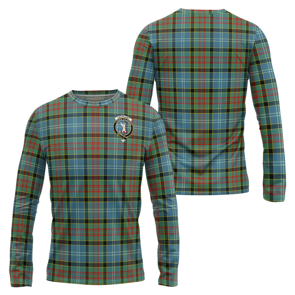 cathcart-tartan-long-sleeve-t-shirt-with-family-crest