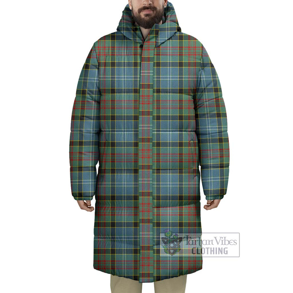 Tartan Vibes Clothing Cathcart Tartan Long Down Jacket