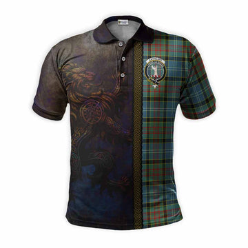 Cathcart Tartan Family Crest Polo Shirt Alba Gu Brath Be Brave Lion Ancient Style Kid - Tartan Vibes Clothing