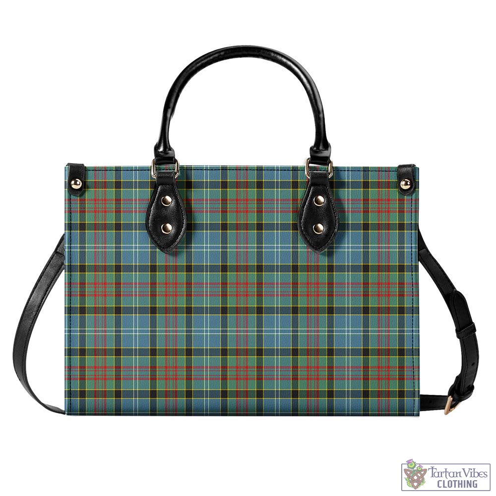 Tartan Vibes Clothing Cathcart Tartan Luxury Leather Handbags