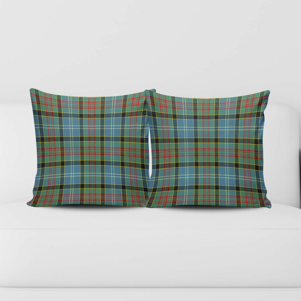 Cathcart Tartan Pillow Cover Square Pillow Cover - Tartanvibesclothing