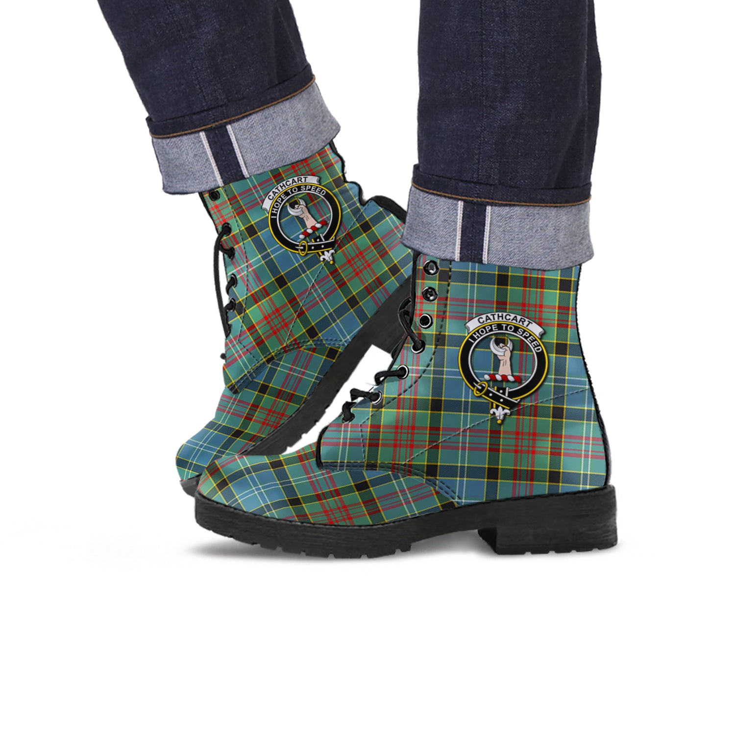 cathcart-tartan-leather-boots-with-family-crest