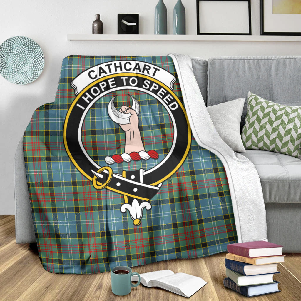 cathcart-tartab-blanket-with-family-crest