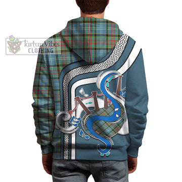 Cathcart Tartan Hoodie with Epic Bagpipe Style