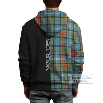 Cathcart Tartan Hoodie with Family Crest and Half Of Me Style