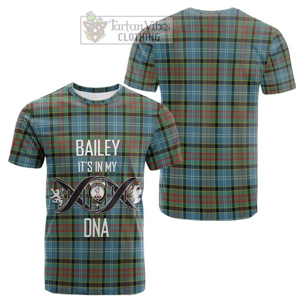 Tartan Vibes Clothing Cathcart Tartan Cotton T-shirt with Family Crest DNA In Me Style