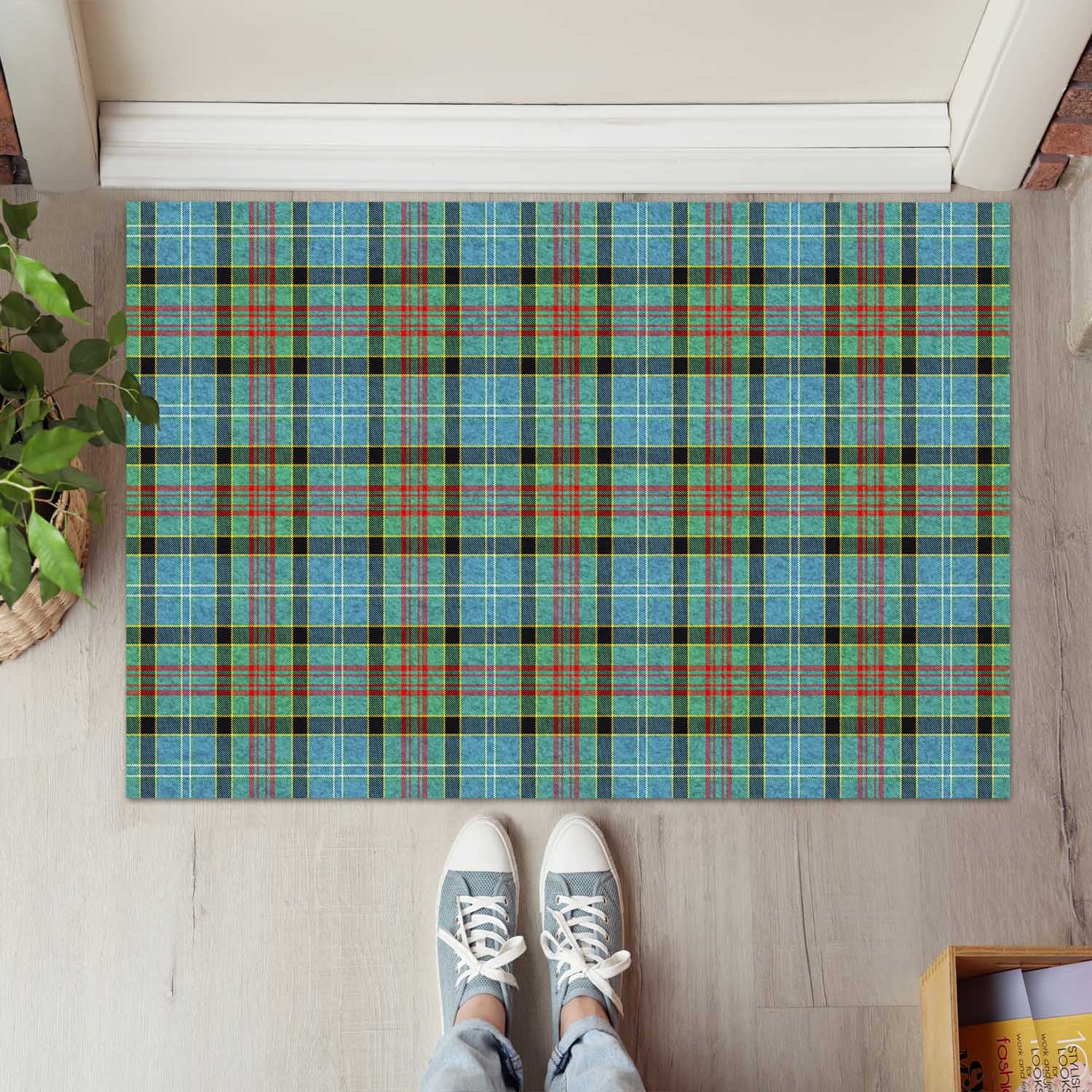 Cathcart Tartan Door Mat - Tartanvibesclothing