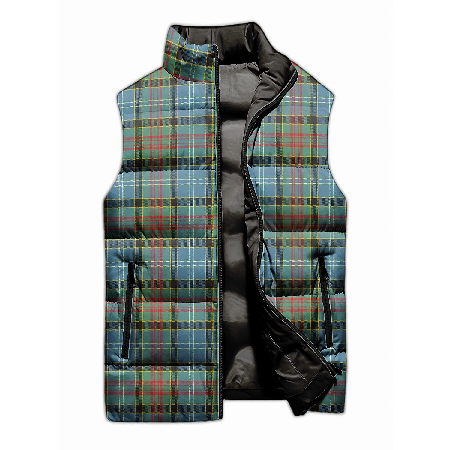 Cathcart Tartan Sleeveless Puffer Jacket - Tartanvibesclothing