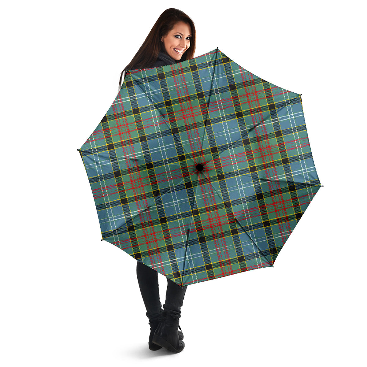 Cathcart Tartan Umbrella - Tartanvibesclothing