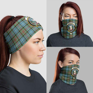 Cathcart Tartan Neck Gaiters, Tartan Bandanas, Tartan Head Band with Family Crest