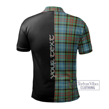 Cathcart Tartan Polo Shirt with Family Crest and Half Of Me Style