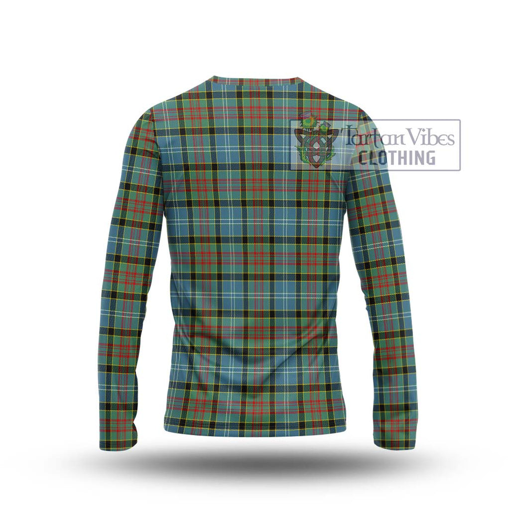 Cathcart Tartan Long Sleeve T-Shirt with Family Crest DNA In Me Style - Tartanvibesclothing Shop