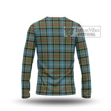 Cathcart Tartan Long Sleeve T-Shirt with Family Crest DNA In Me Style