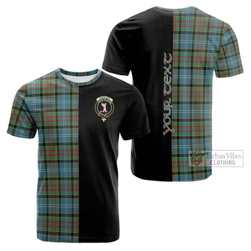 Cathcart Tartan Cotton T-shirt with Family Crest and Half Of Me Style