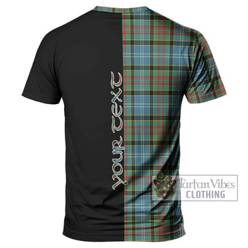 Cathcart Tartan T-Shirt with Family Crest and Half Of Me Style