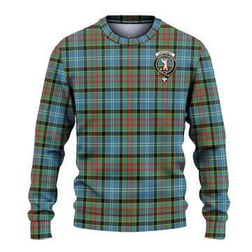 Cathcart Tartan Ugly Sweater with Family Crest