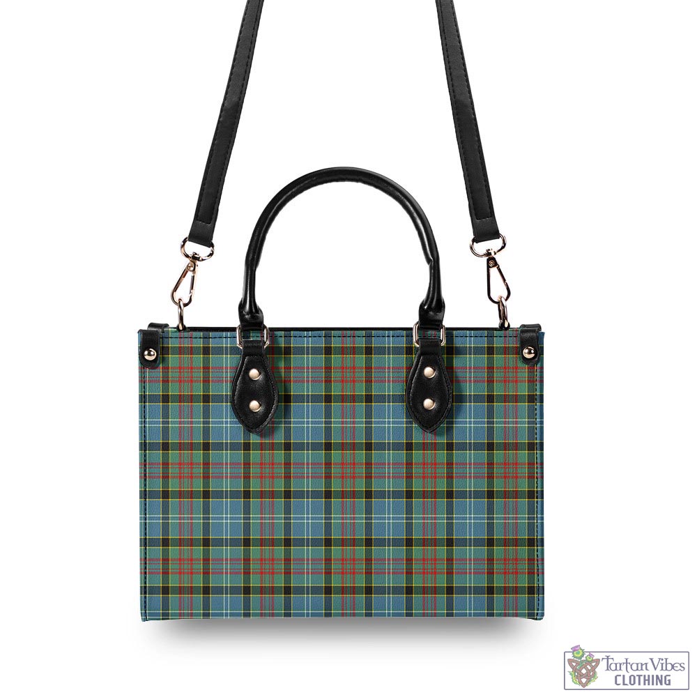 Tartan Vibes Clothing Cathcart Tartan Luxury Leather Handbags