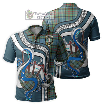 Cathcart Tartan Polo Shirt with Epic Bagpipe Style