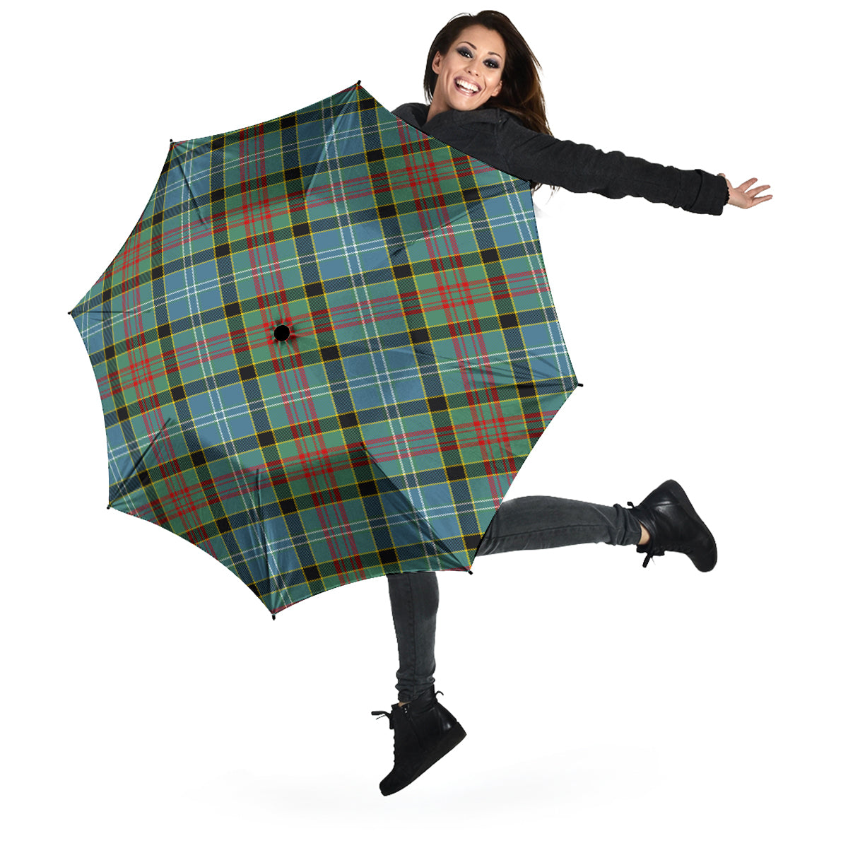 Cathcart Tartan Umbrella - Tartanvibesclothing