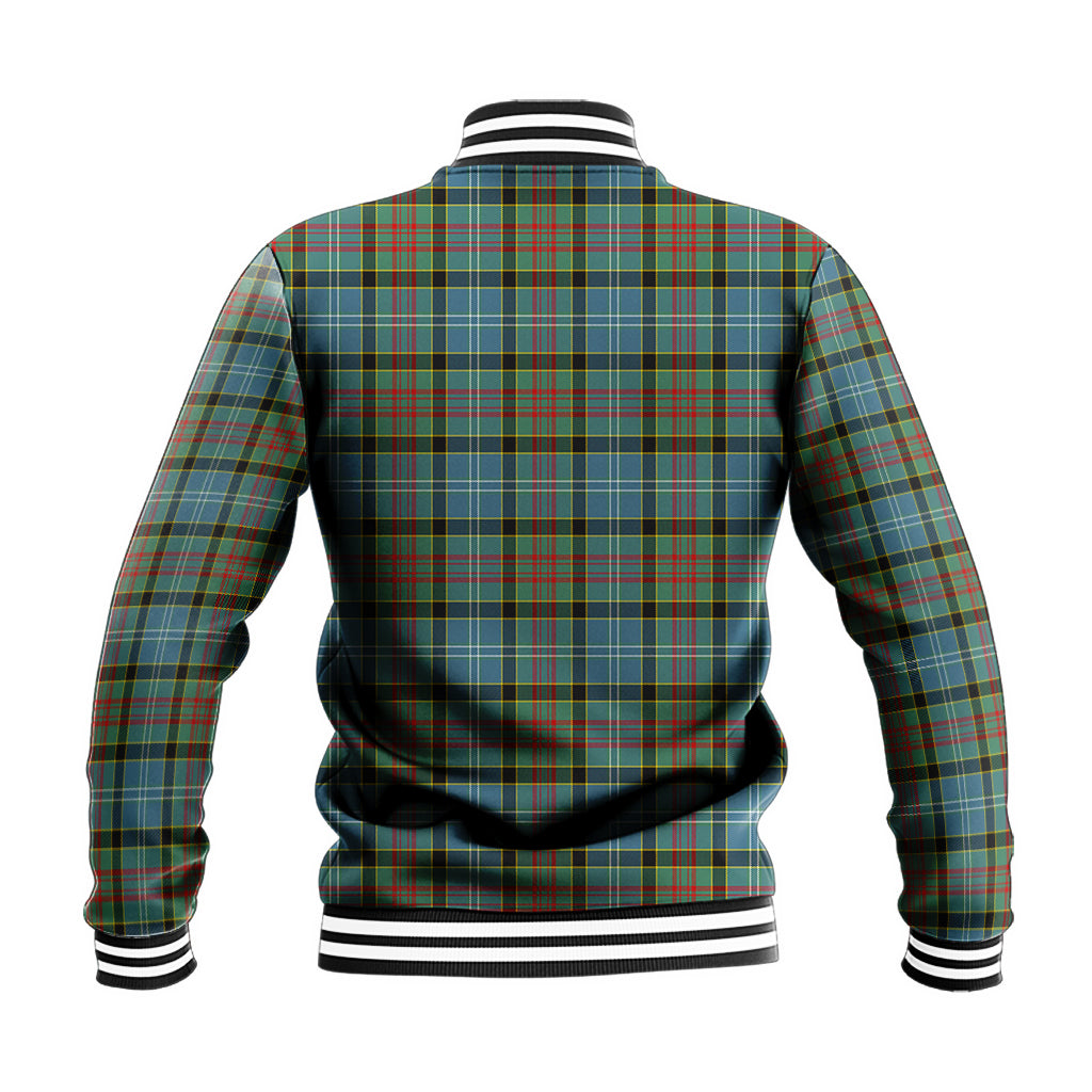 Cathcart Tartan Baseball Jacket with Family Crest - Tartan Vibes Clothing