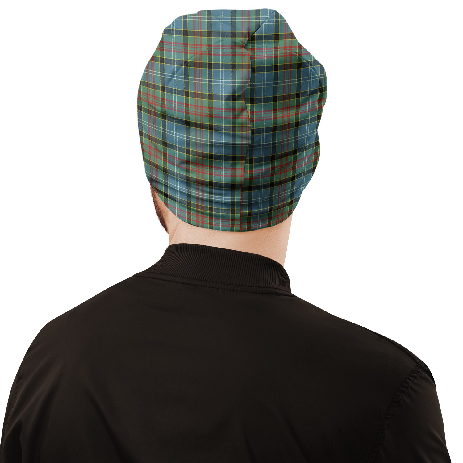 Cathcart Tartan Beanies Hat with Family Crest - Tartan Vibes Clothing