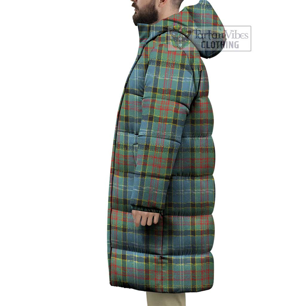 Tartan Vibes Clothing Cathcart Tartan Long Down Jacket