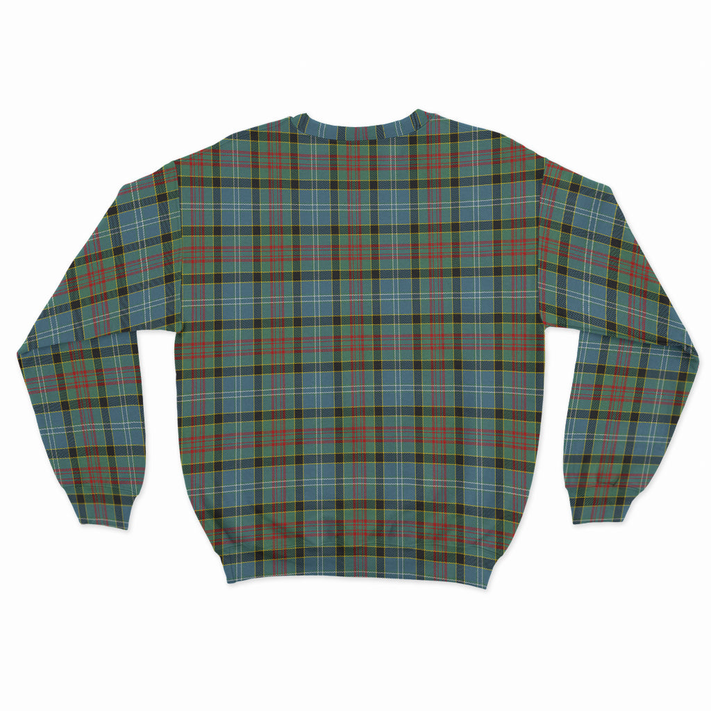 Cathcart Tartan Sweatshirt with Family Crest - Tartan Vibes Clothing