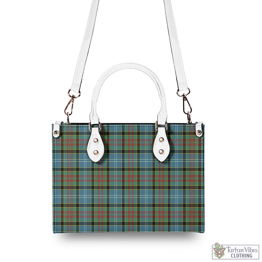 Tartan Vibes Clothing Cathcart Tartan Luxury Leather Handbags