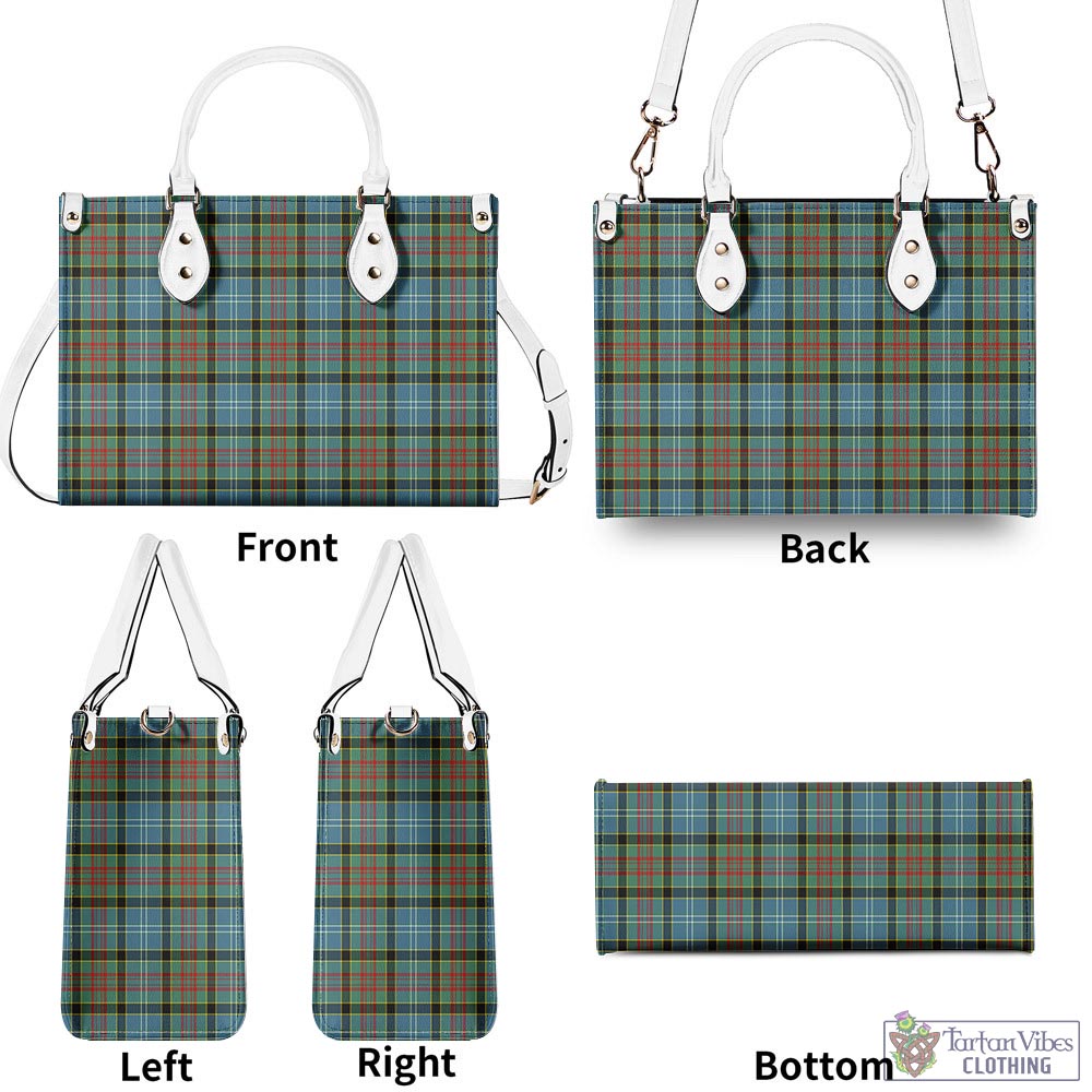 Tartan Vibes Clothing Cathcart Tartan Luxury Leather Handbags