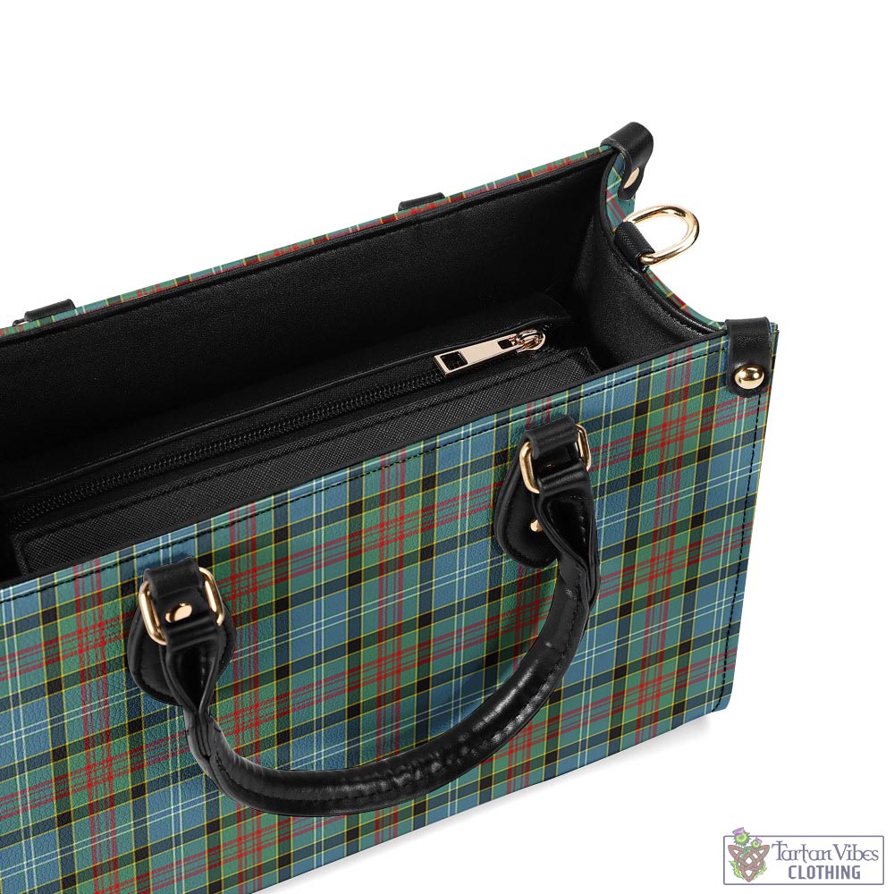 Tartan Vibes Clothing Cathcart Tartan Luxury Leather Handbags