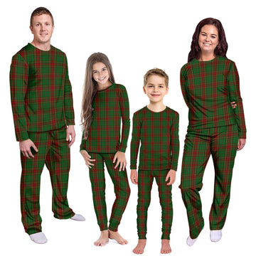 Cavan County Ireland Tartan Pajamas Family Set