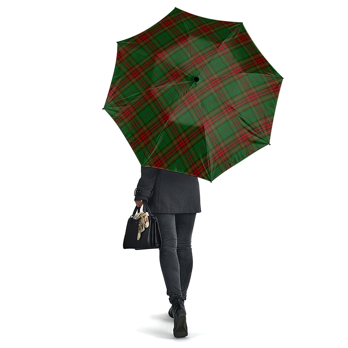 Cavan County Ireland Tartan Umbrella One Size - Tartanvibesclothing