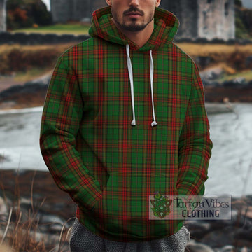 Cavan County Ireland Tartan Cotton Hoodie