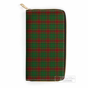 Cavan County Ireland Tartan Women's Leather Wallet One Size 19.7*10.5*3.5 cm - Tartan Vibes Clothing