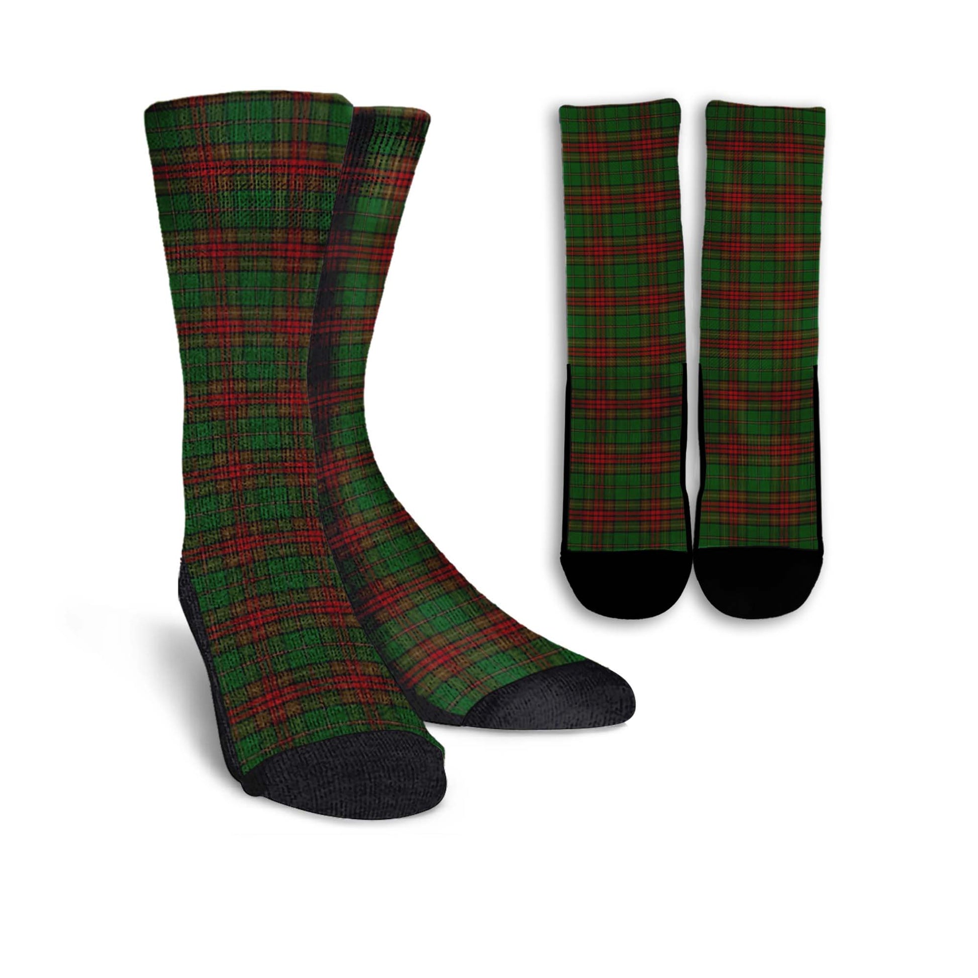 Cavan County Ireland Tartan Crew Socks - Tartanvibesclothing