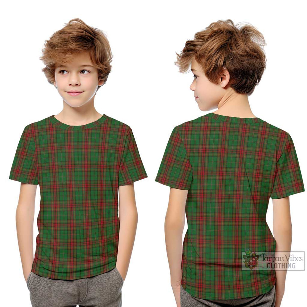 Cavan County Ireland Tartan Kid T-Shirt Youth XL Size14 - Tartanvibesclothing Shop