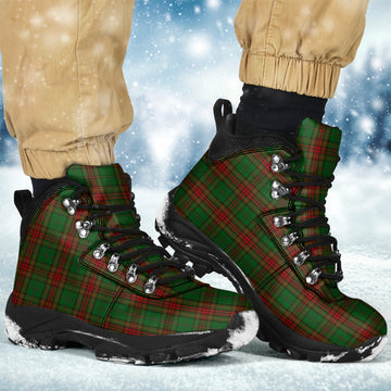 Cavan County Ireland Tartan Alpine Boots Men's Boots - Tartan Vibes Clothing