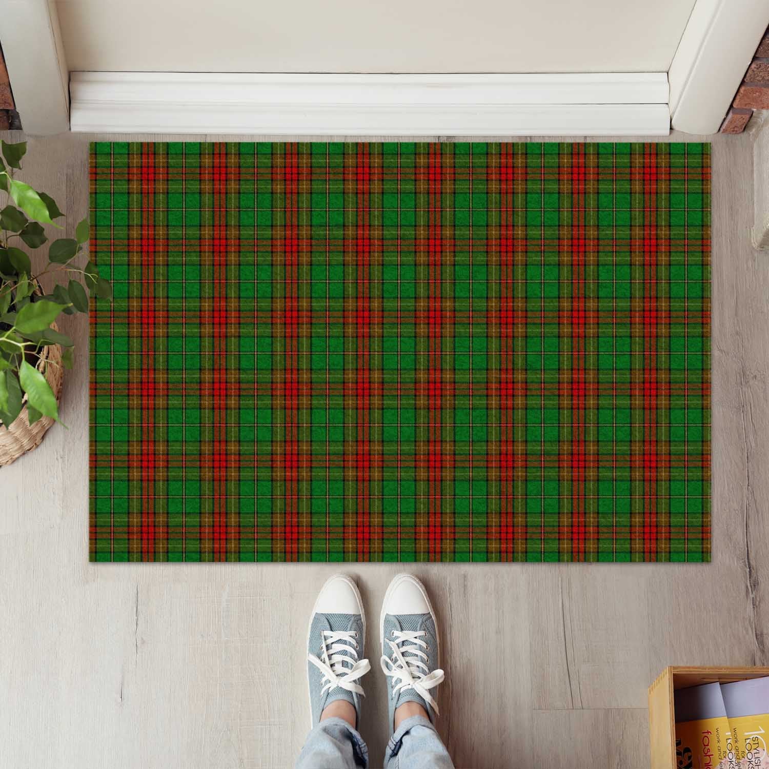 Cavan County Ireland Tartan Door Mat - Tartanvibesclothing