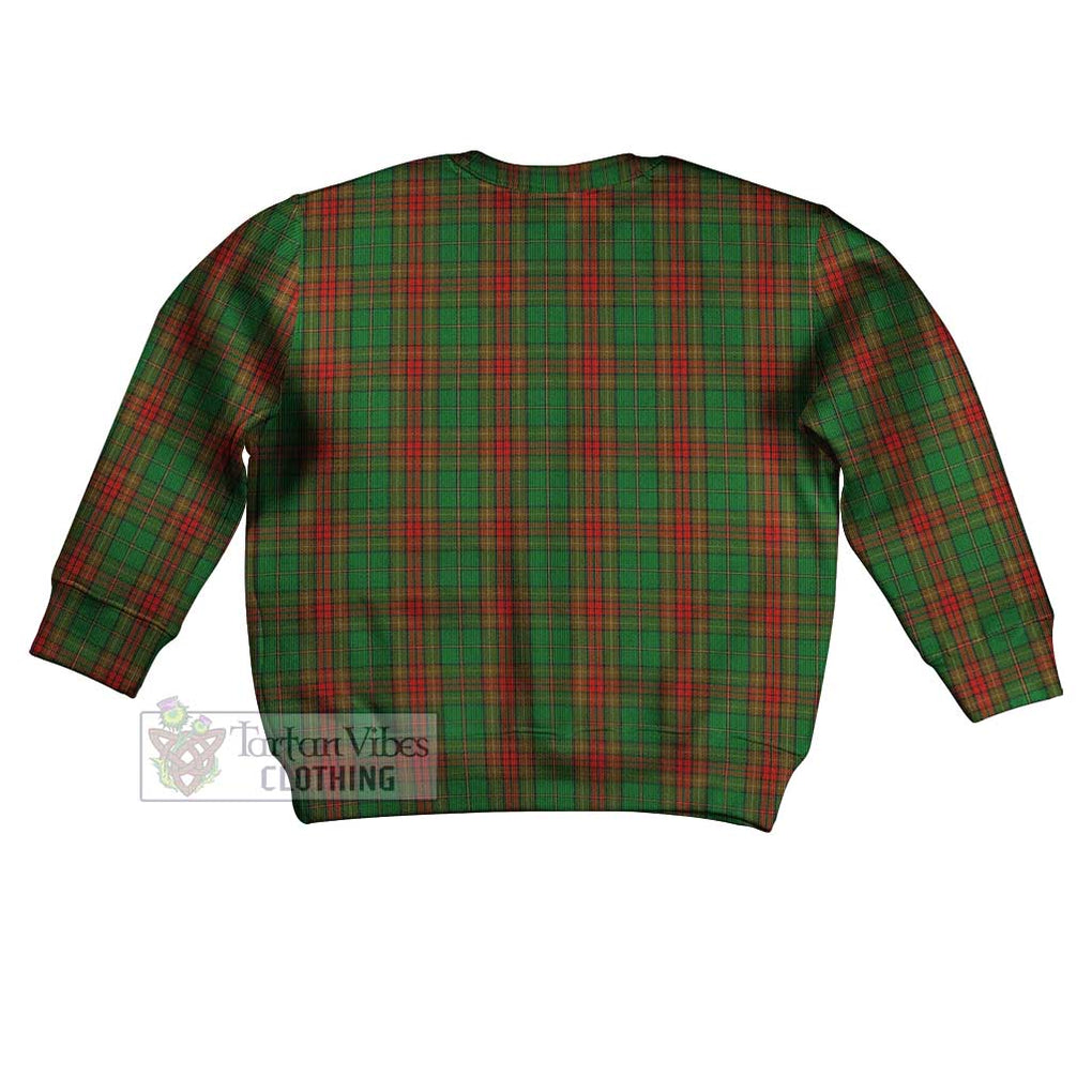 Tartan Vibes Clothing Cavan County Ireland Tartan Kid Ugly Sweater