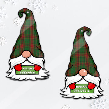 Cavan County Ireland Gnome Christmas Ornament with His Tartan Christmas Hat