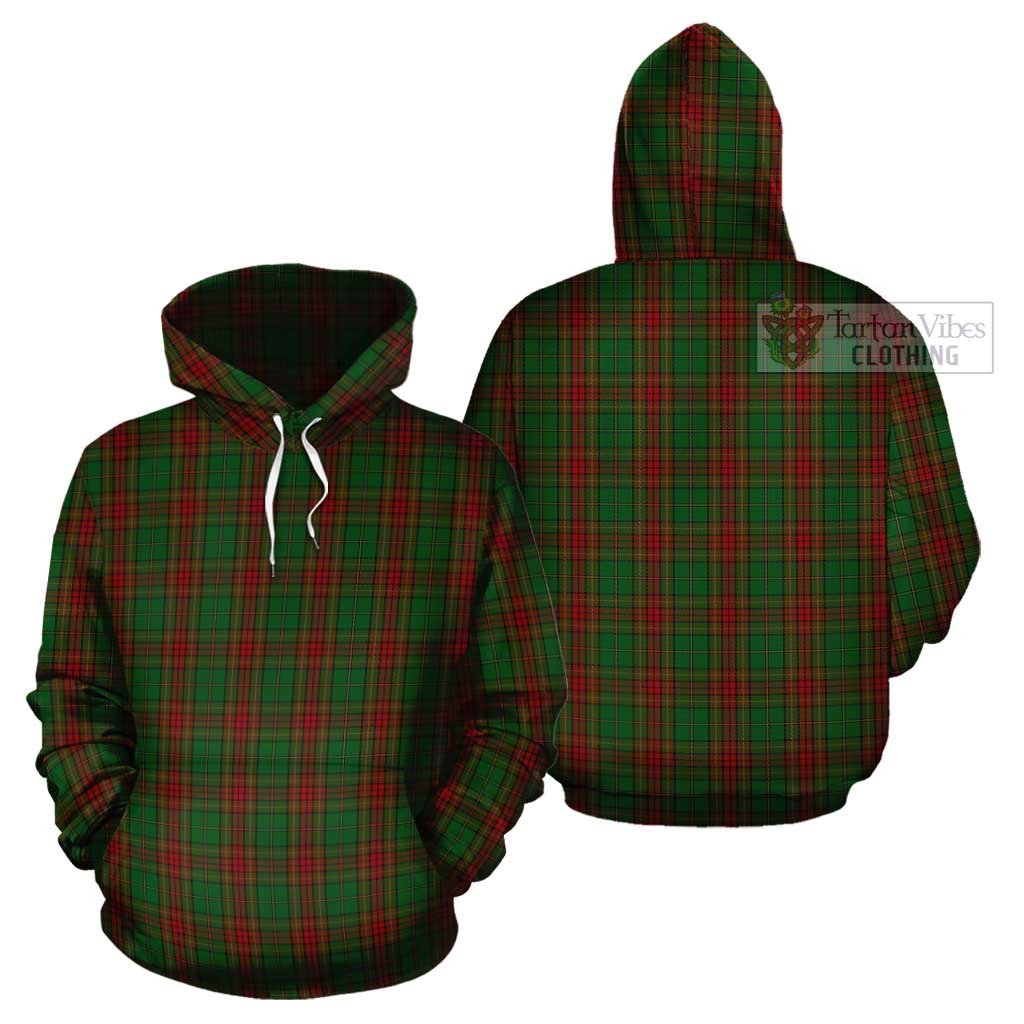 Cavan County Ireland Tartan Cotton Hoodie Pullover Hoodie - Tartan Vibes Clothing