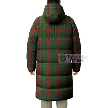 Cavan County Ireland Tartan Long Down Jacket