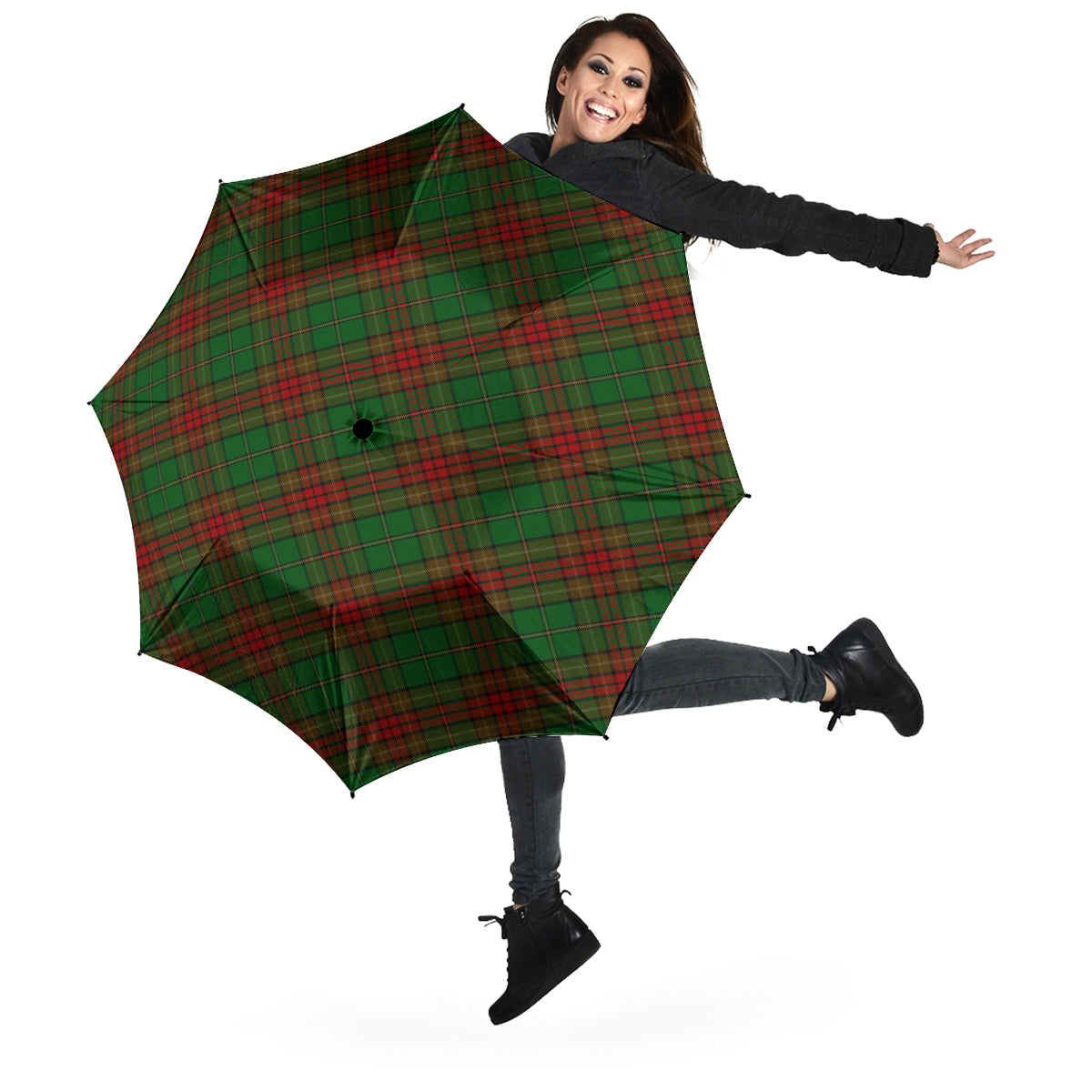 Cavan County Ireland Tartan Umbrella - Tartanvibesclothing