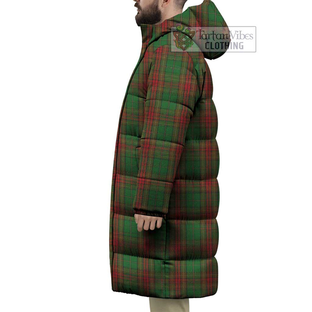 Tartan Vibes Clothing Cavan County Ireland Tartan Long Down Jacket