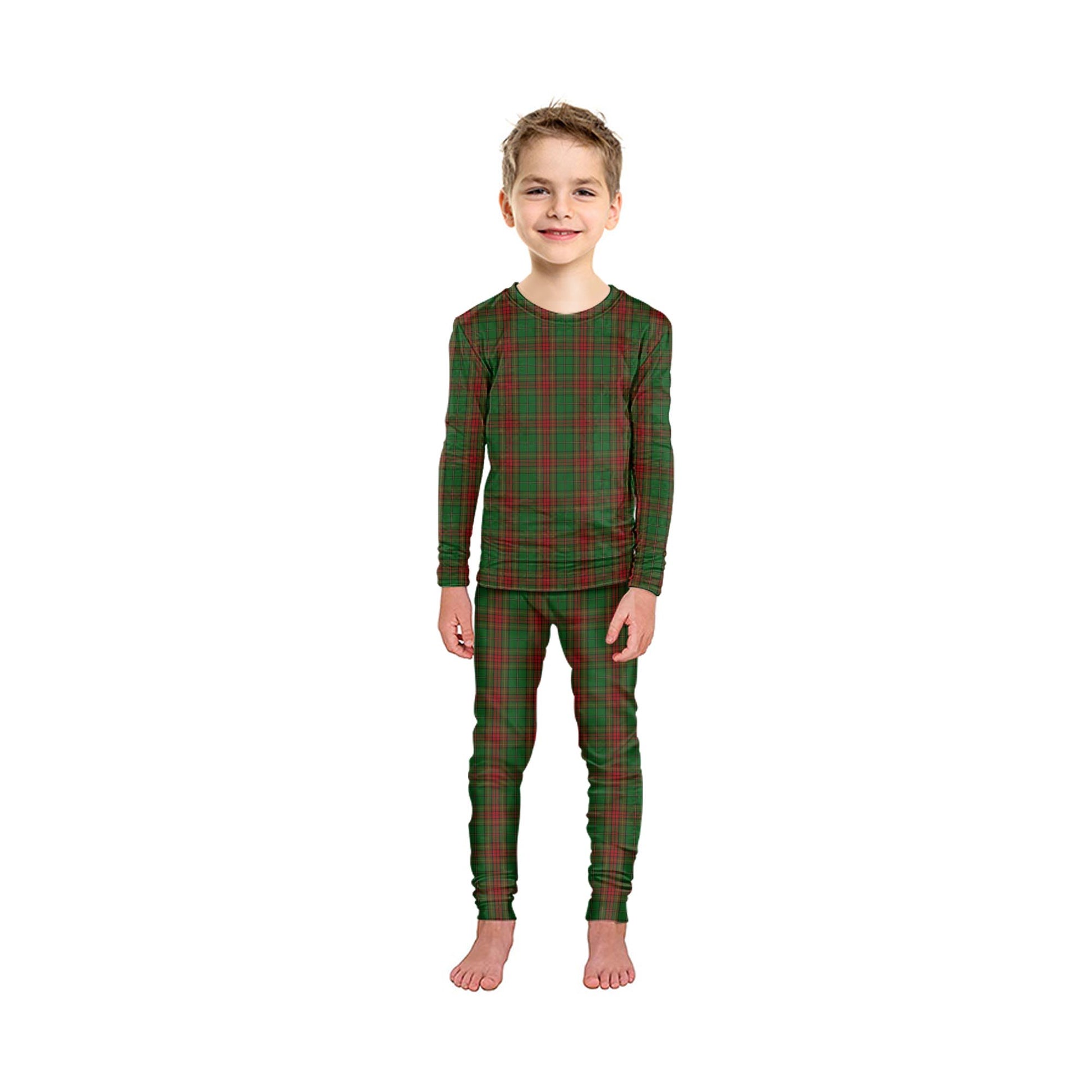 Cavan County Ireland Tartan Pajamas Family Set - Tartanvibesclothing