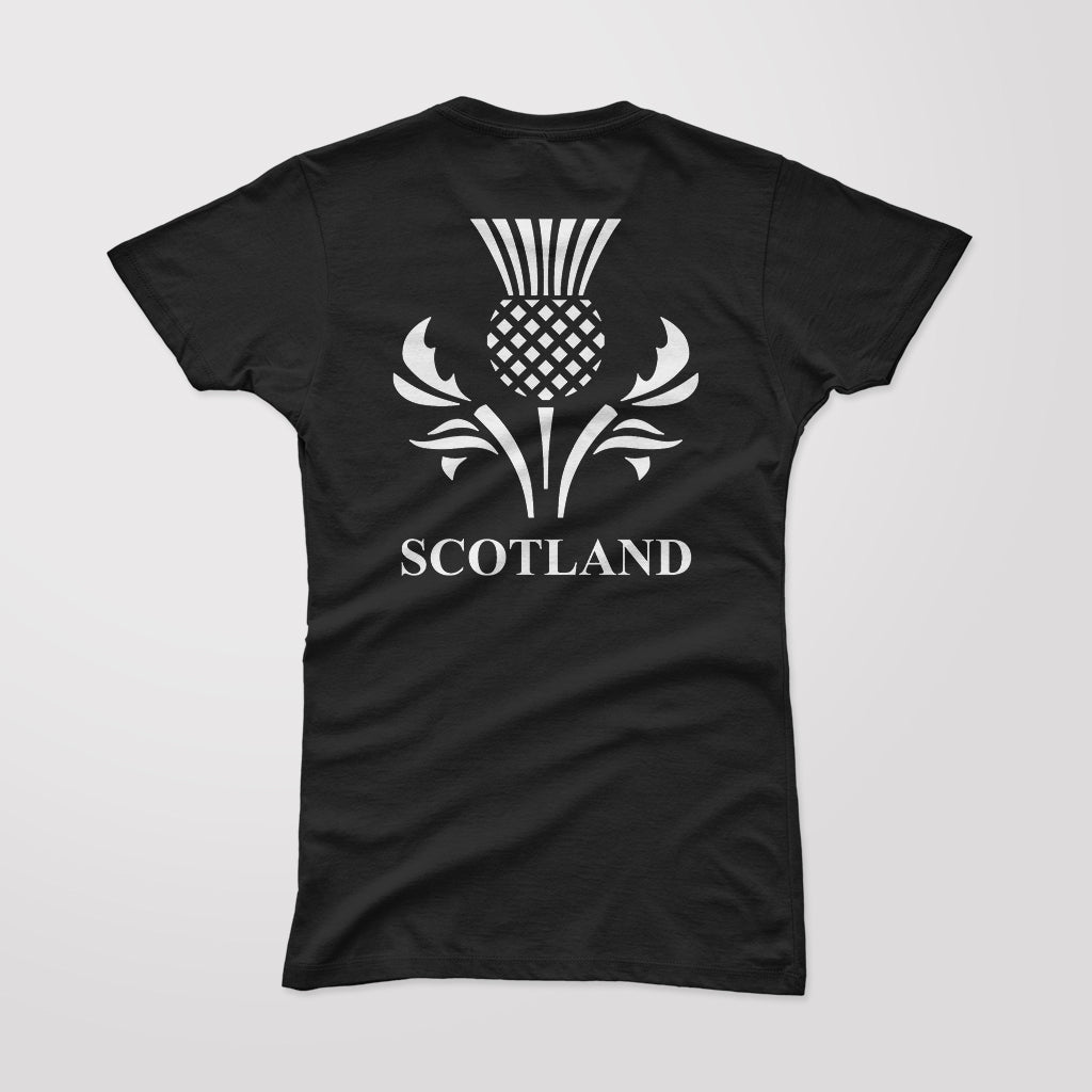Chalmers Family Crest DNA In Me Womens Cotton T Shirt - 2D-tartanvibesclothing