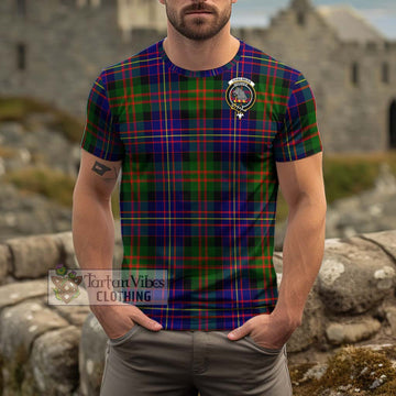 Chalmers Tartan Cotton T-Shirt with Family Crest Kid's Shirt - Tartan Vibes Clothing