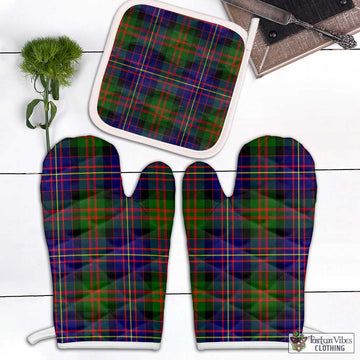 Chalmers Tartan Combo Oven Mitt & Pot-Holder White - Tartan Vibes Clothing
