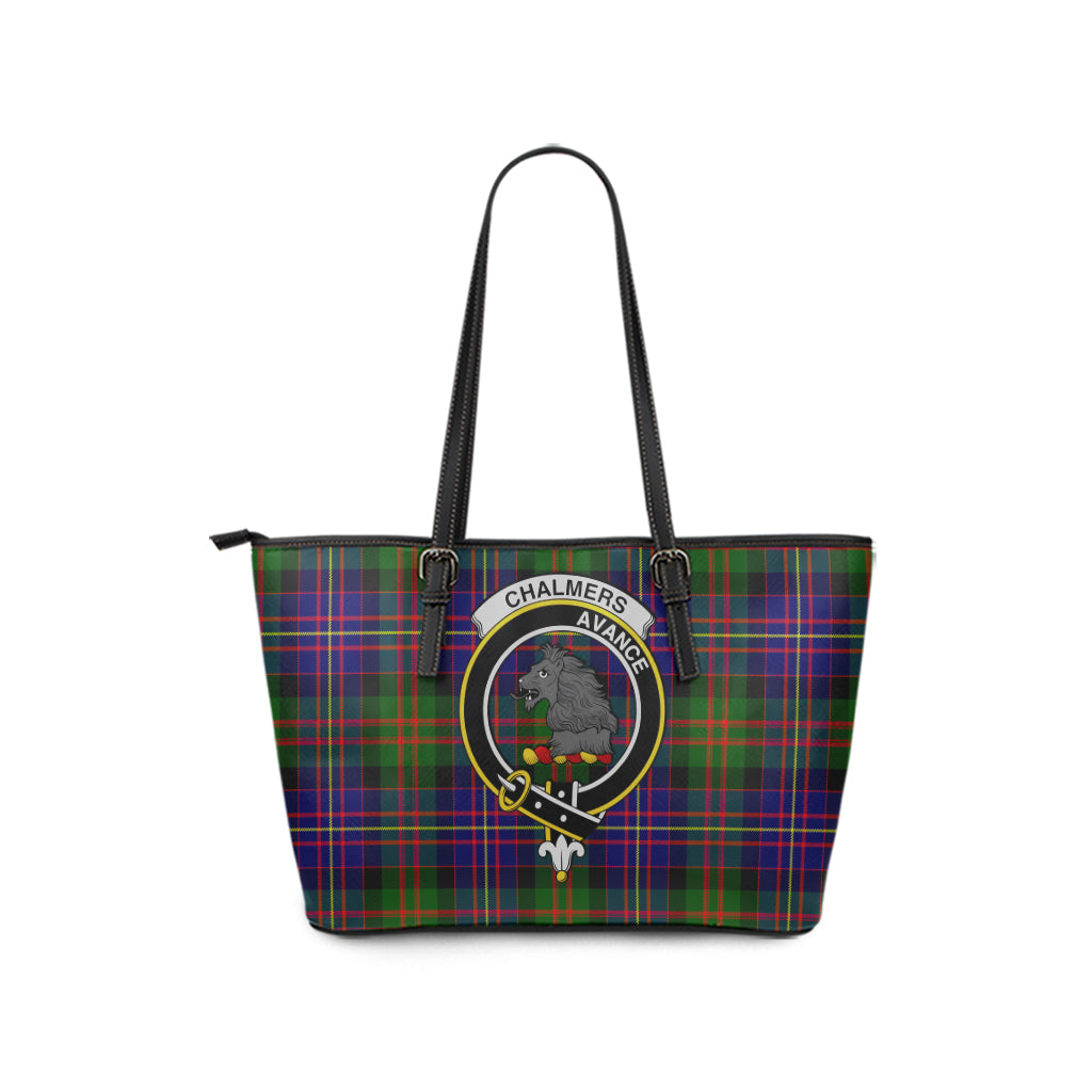 chalmers-modern-tartan-leather-tote-bag-with-family-crest