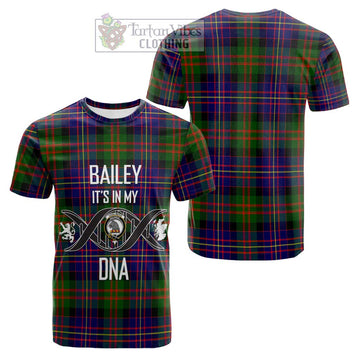 Chalmers Tartan Cotton T-shirt with Family Crest DNA In Me Style